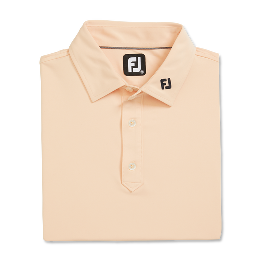 Solid Lisle Set on Placket - FJ Tour Collar